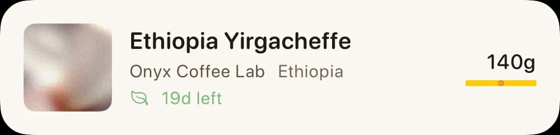 Ethiopia Yirgacheffe