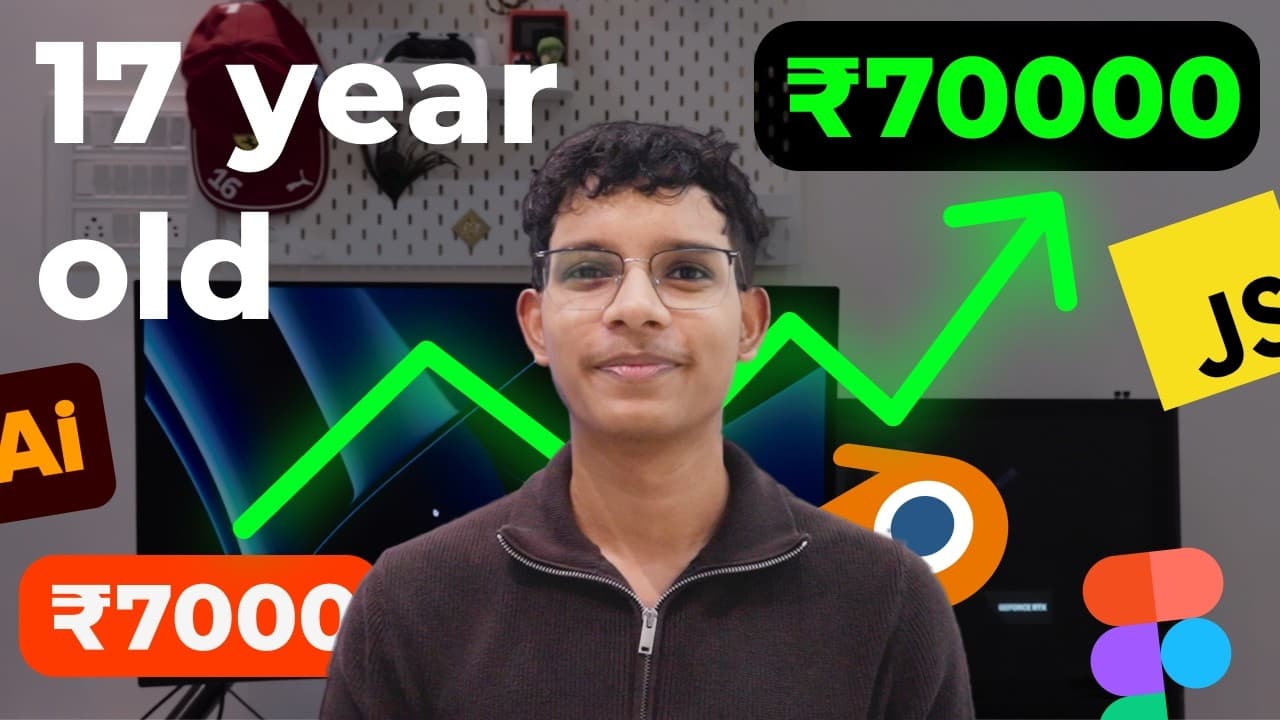 How I made LAKHS at 17 | 70K per month | Software Engineering | India